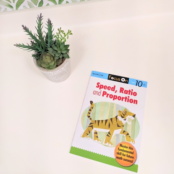 Kumon Math Tutor Focus on Speed, Ratio, Proportion New - Picture 1 of 7